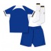 Echipament fotbal Chelsea Tricou Acasa 2023-24 pentru copii maneca scurta (+ Pantaloni scurti)